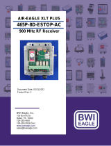 BWI Eagle 465P-8D-ESTOP-AC Operating instructions