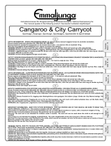 Emmaljunga Cangaroo & City Carrycot Operating instructions