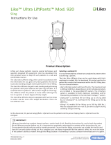 Liko Mobility Ambulation Lift Aid Operating instructions