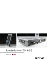 RTW TM3-3G User manual