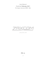 Zaxcom RX-4 User manual