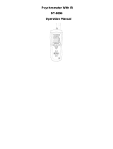 Dostmann RH 896 Infrarot-Thermometer User manual