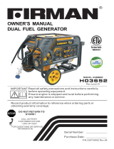 Firman H03652 User manual