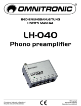 Omnitronic LH-040 Operating instructions