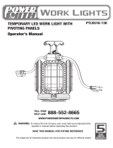 PowerSmith LED Light User manual