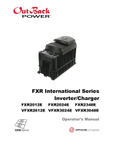 OutBack Power FLEXpower THREE FXR User manual