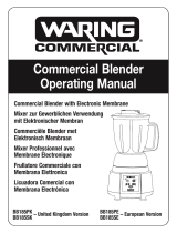 Waring BB185PK Owner's manual