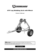 Strongway ATV Log Skidding Arch Owner's manual