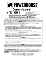 Powerhorse 750133 Owner's manual