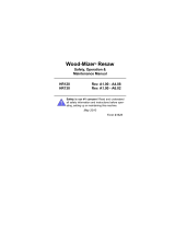 Wood-mizer HR120/HR130 Resaw Owner's manual