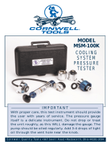Cornwell Tools MSM100K Owner's manual