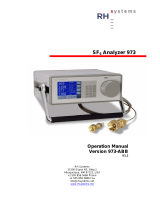 RH Systems 973-SF6ABB Owner's manual