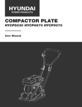 Hyundai power products Compactor Plate User manual