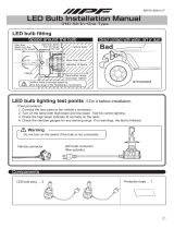 IPF ALL-IN-ONE HEADLAMP BULB Owner's manual