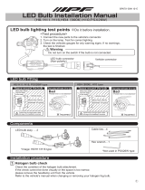 IPF FOG LAMP BULB Owner's manual