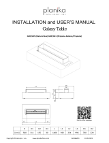 Planika Galaxy Table Daze LPG Owner's manual