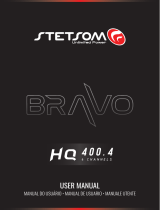 StetSom BRAVO HQ400.4 Owner's manual