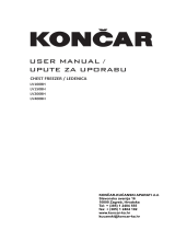 Koncar LV100BH Owner's manual