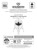 Bolderton PL403SG QUAD POD Owner's manual