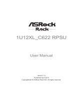 ASRock Rack 1U12XL C622 RPSU User manual