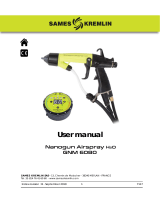 Sames Nanogun Airspray H2O + GNM 6080 User manual