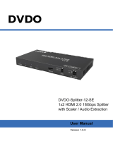 DVDO Splitter-12-SE User manual