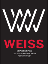 WEISS DSP501 User manual
