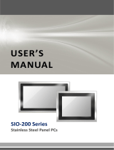 Premio SIO-W221C-J1900 User manual