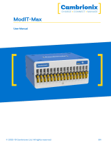 CAMBRIONIX ModIT Max User manual