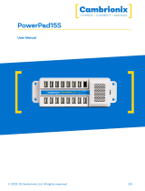 CAMBRIONIX PowerPad 15S User manual