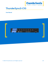 CAMBRIONIX ThunderSync 3 C10 User manual