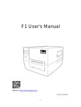 Argox F series User manual