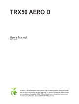 Gigabyte TRX50 AERO D Owner's manual
