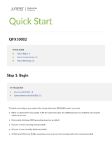 Juniper QFX10002 Quick Start