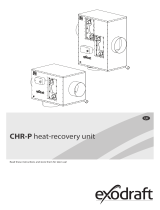 Exodraft CHR-P Heat Recovery Owner's manual