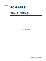 BCM Advanced Research ECM-ADLS User manual