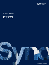 Synology DS223 2-BAY NETTVERKSTILKOBLET LAGRINGSENHET User manual