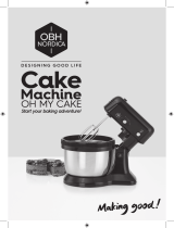 OBH Nordica OH MY CAKE KJØKKENMASKIN Owner's manual
