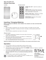Star Trading064-63 MAY LED-STEARINLYS 3 STK, HVIT