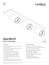 LEDPROBY NORLUX TANIA MINI S3 LAMPE, HVIT