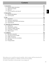 Smeg SI2641D INDUKSJONSTOPP User manual