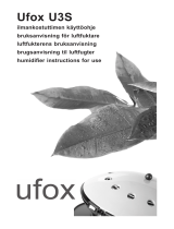 Ufox U3S LUFTFUKTER, HVIT User manual