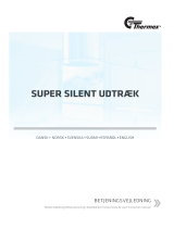 Thermex SUPER SILENT SLIDER KJØKKENVENTILATOR Owner's manual