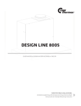 Thermex DESIGN LINE 8005 KJØKKENVENTILATOR, HVIT Installation guide