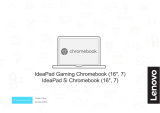 Lenovo IDEAPAD GAMING CHROMEBOOK 16IAU7 16" BÆRBAR PC Installation guide