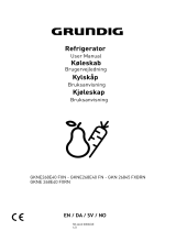 Grundig GKN 26845 FXBRN KOMBISKAP Owner's manual