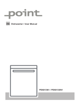 POINT PD6013N1 OPPVASKMASKIN User manual