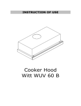 Witt WUV60B-2 KJØKKENVENTILATOR User manual