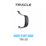 Triacle TRI120 AKTIVITETSARMBÅND SORT Owner's manual