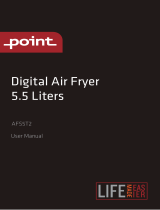 POINT AFS5T2 AIRFRYER User manual